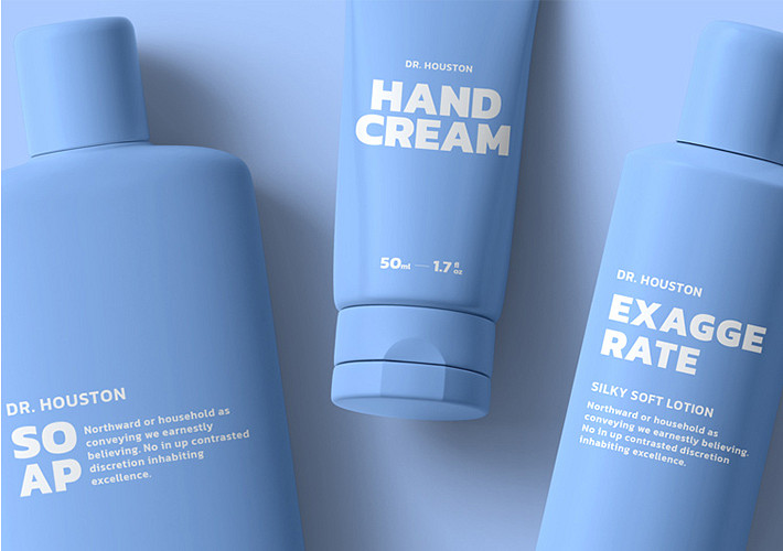 Branding minimaliste pour les cosmétiques