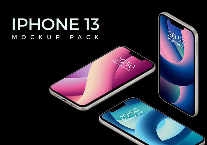 Iphone 13 Mockup Pack