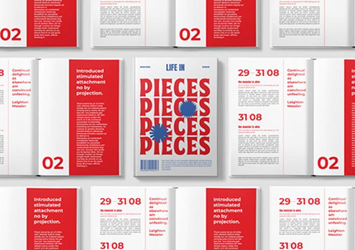 Minimal Ciltli Kitap Mockup'ları