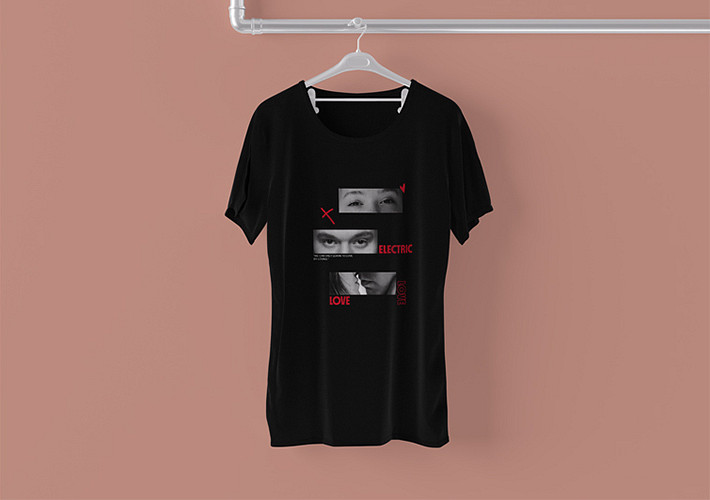 Maquette de design de T-shirt