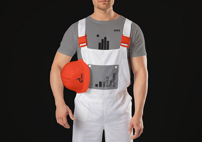 Maquettes d'uniformes de chantier