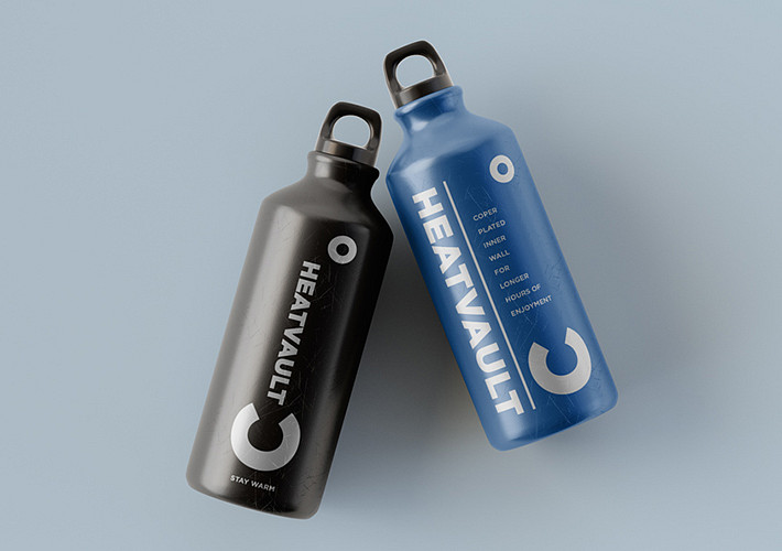 Thermosflaschen Mockup Kit