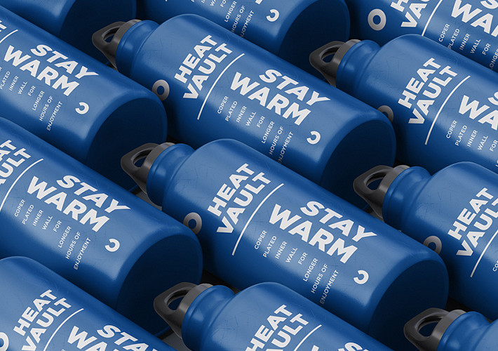 Thermosflaschen Mockup Kit