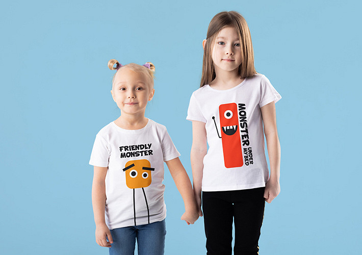 Çocuk Tişörtü Mockupları