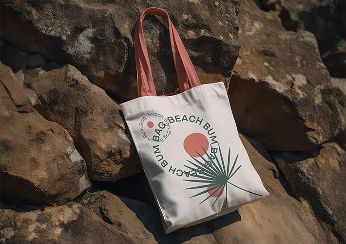 Maquettes de modèles de tote-bag