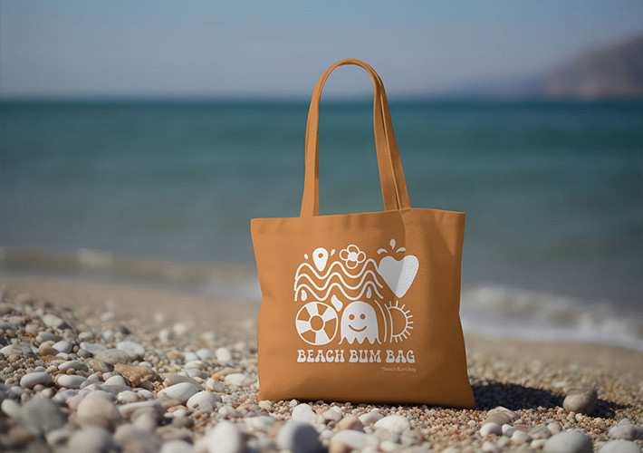 Maquettes de modèles de tote-bag