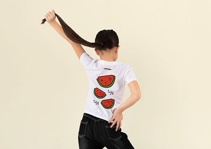 キッズTシャツのモックアップ集