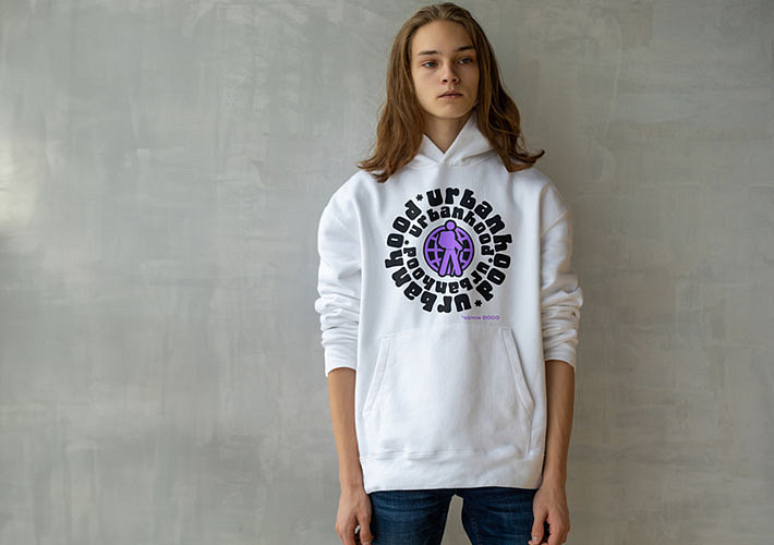 Colección de mockups para sudaderas a la moda
