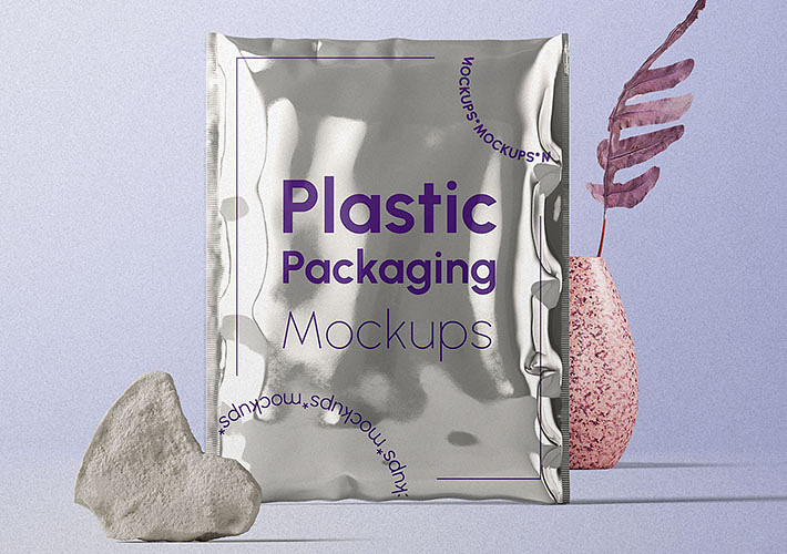 Maquettes d'emballages en plastique