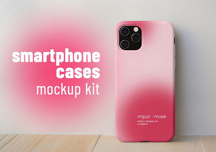 Kit de maquettes d'étuis pour smartphones