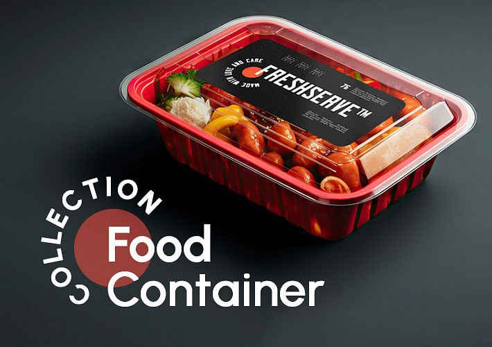 Coleção de Recipientes de Alimentos