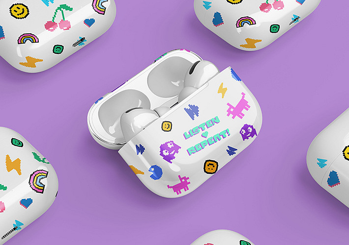 AirPodケースのモックアップキット