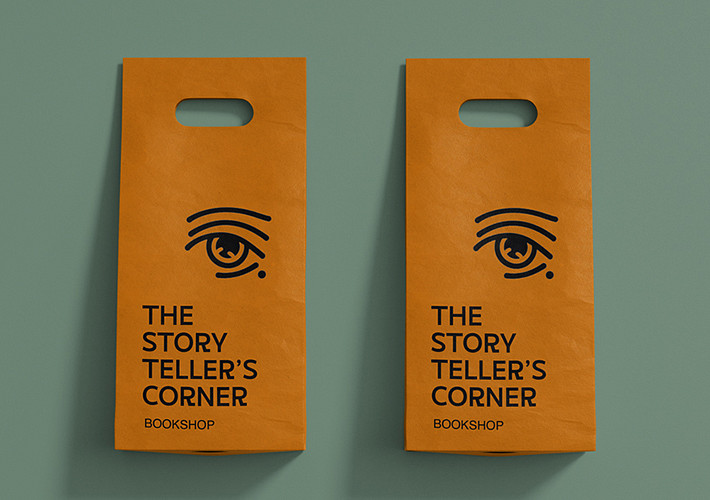 Colección de mockups de bolsas de papel
