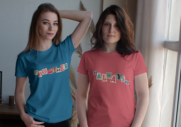 Maquettes de T-shirts de tous les jours