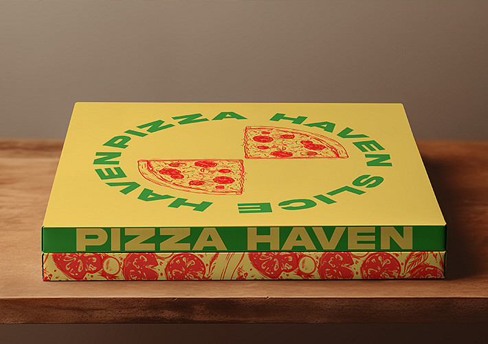 Maquetes de Embalagens para Pizza