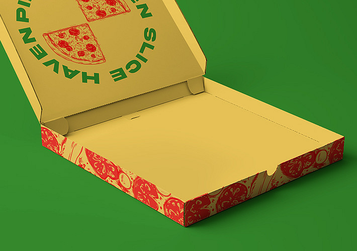 Maquetes de Embalagens para Pizza