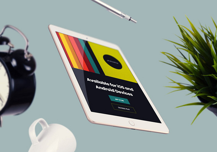 Paquete de Mockups Sin Gravedad