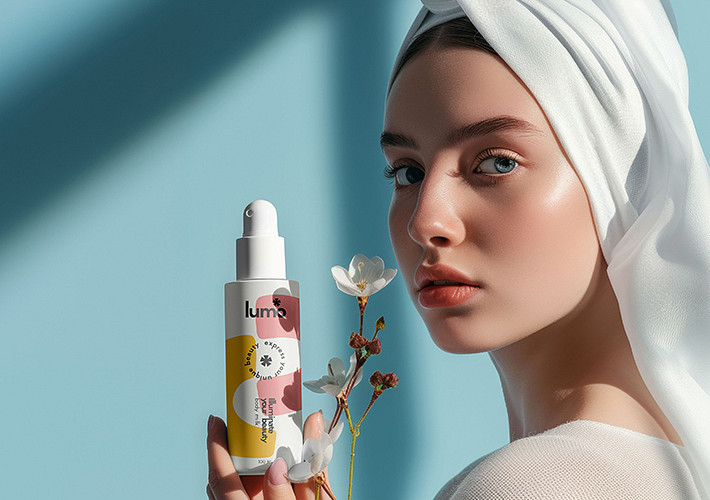 Kit de mockups de envases cosméticos