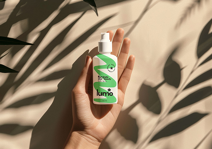 Kit de mockups de envases cosméticos