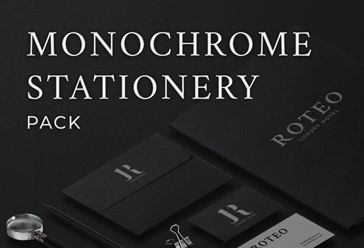 Monochrome Stationery Pack
