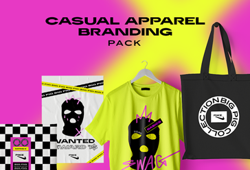 Casual Apparel Branding Pack