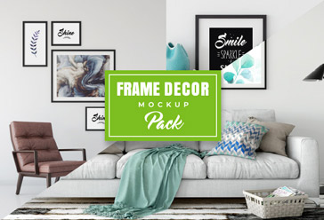 Frame Decor Mockup Pack