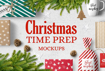 Christmas Time Prep Mockups 