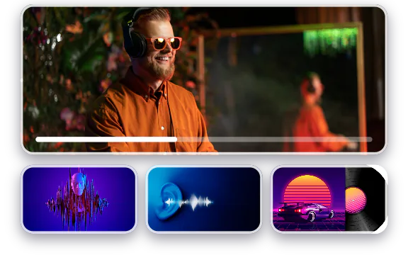 DJ set and album visuals