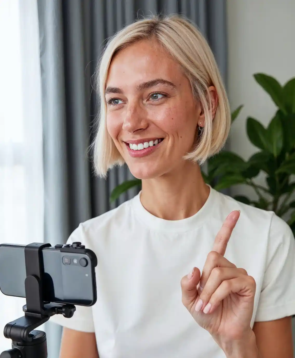 Creator filming vlog