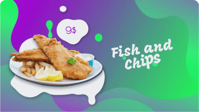 Speisekarte Promotion