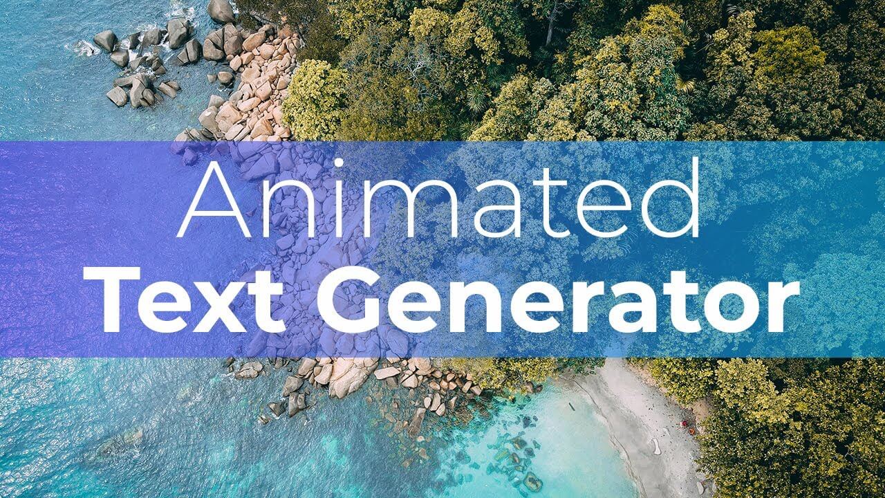 Animated Text Generator Create Text Animations For Free Renderforest