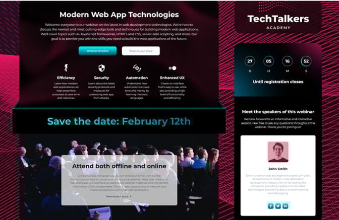 Tech Webinar