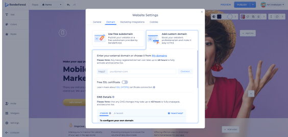 Опубликуйте свой лендинг