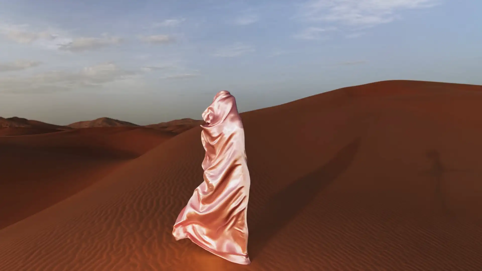 Satin sur la dune