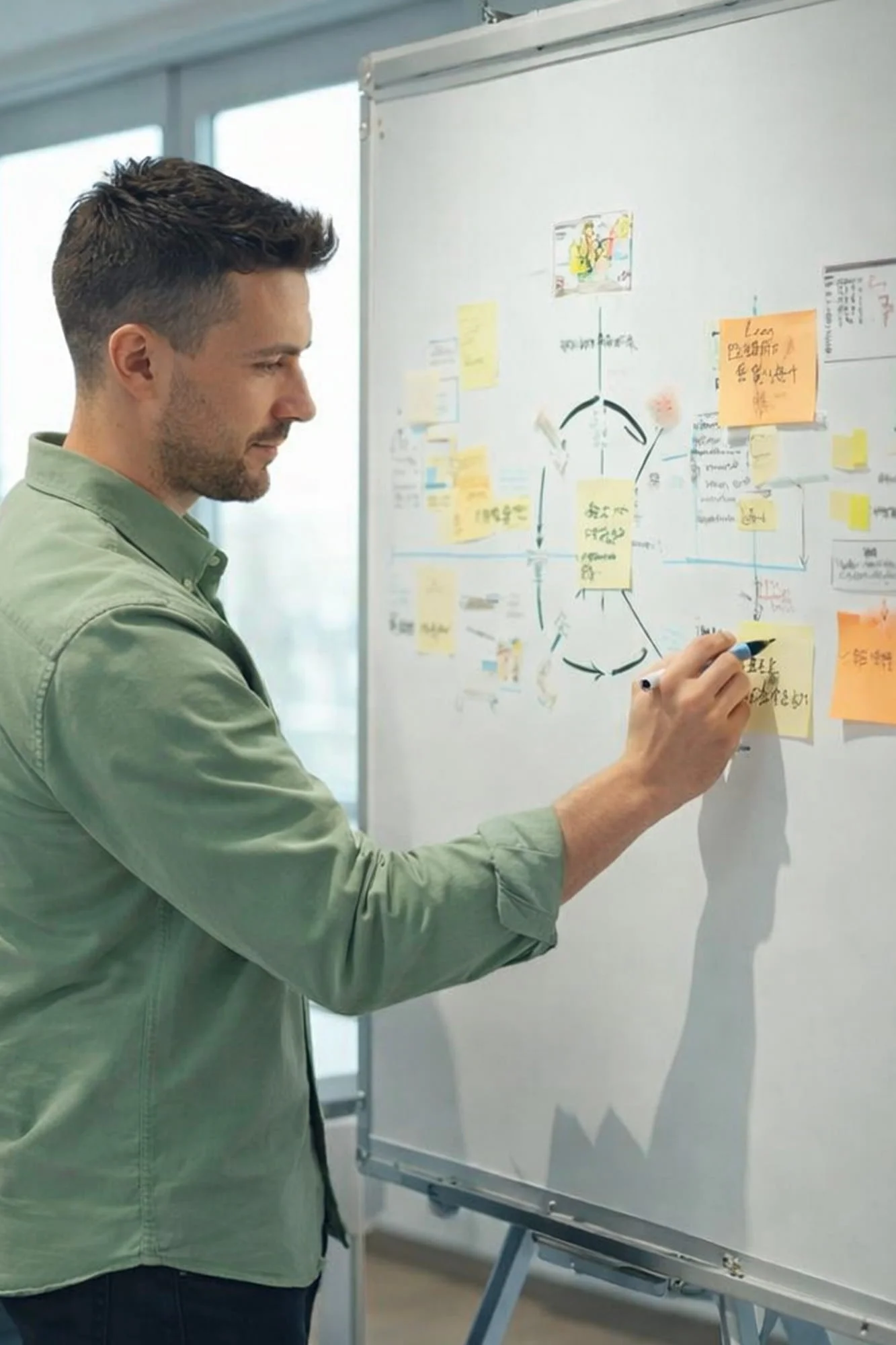 Instructional designers building on-brand learning modules