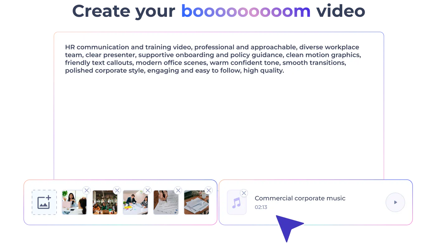 Training video generator