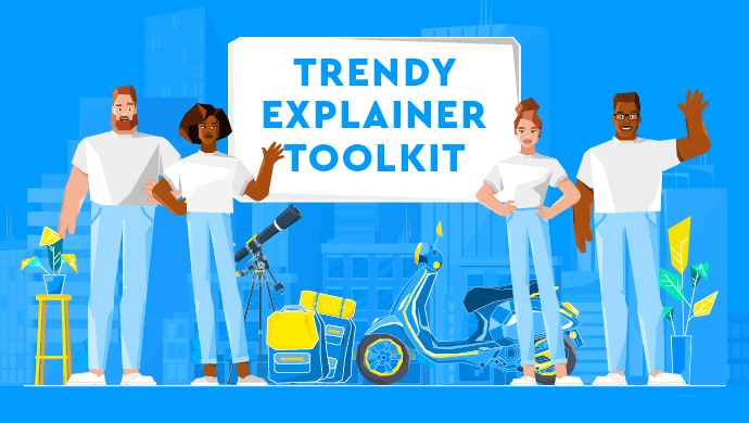 Boîte à outils pour vidéos explicatives branchées