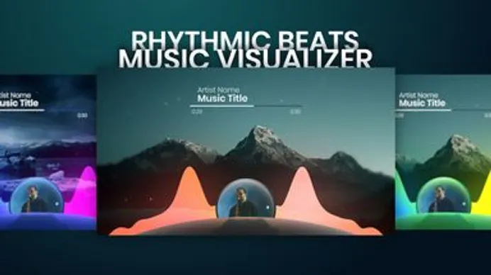 Rhythmic Beats Music Visualizer